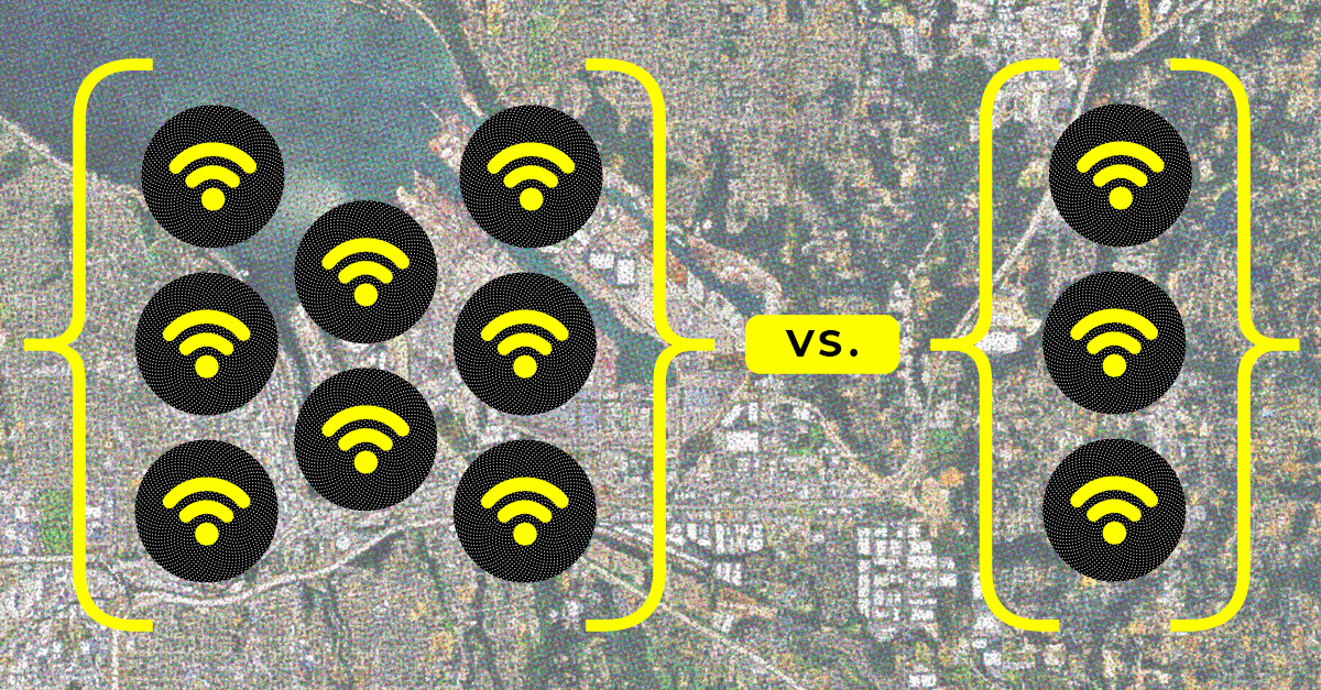 port deployment highlight. 3 eridan radios vs 8 legacy radios