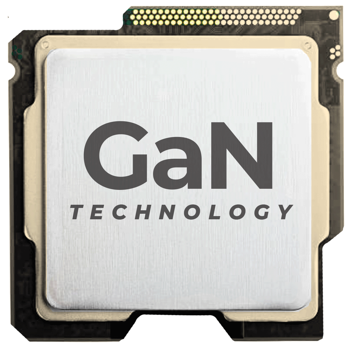 GaN technology. Built with custom Gallium Nitride (GaN) for the power stages and CMOS SOI for the controller