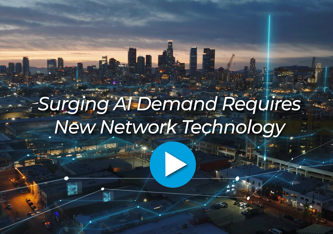 surging AI demand requires new network technology